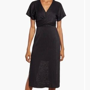 NWT All in Favor Nordstrom Black Dress - XS